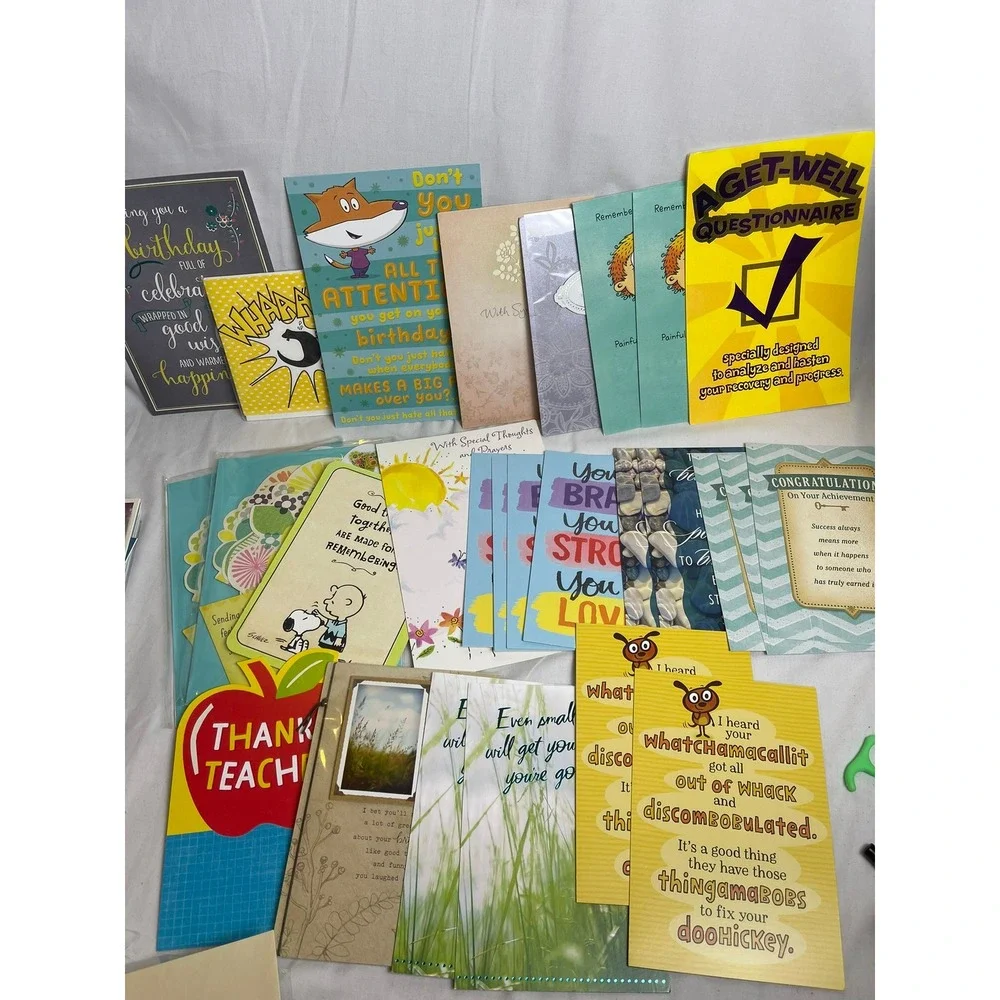 Bulk Greeting Card Lot Rosh Hashanah Passover Mazel Tov‎ Birthday Wedding 50+pc